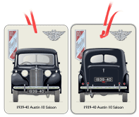 Austin 10 Saloon 1939-40 Air Freshener